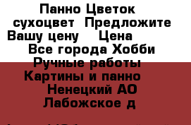 Панно Цветок - сухоцвет. Предложите Вашу цену! › Цена ­ 4 000 - Все города Хобби. Ручные работы » Картины и панно   . Ненецкий АО,Лабожское д.